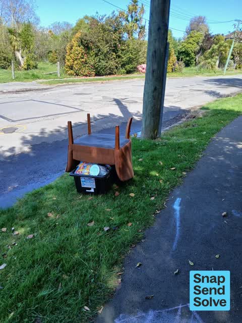 Dumped Rubbish — a report photo
