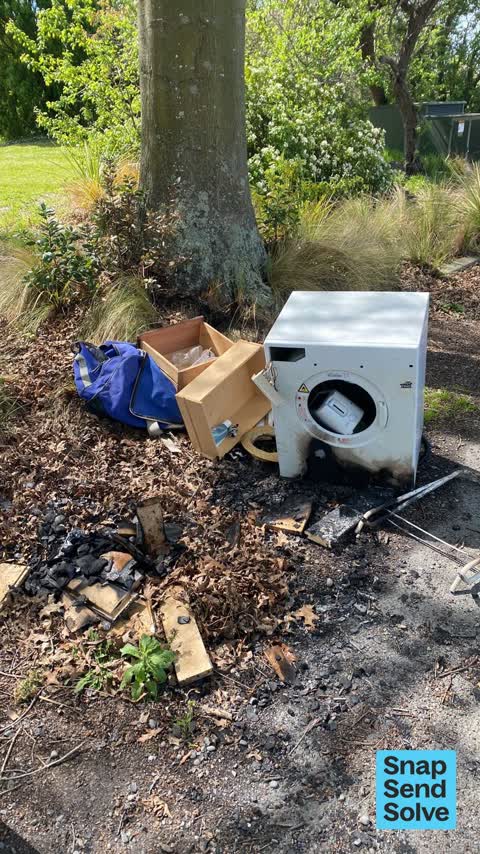 Dumped Rubbish — a report photo