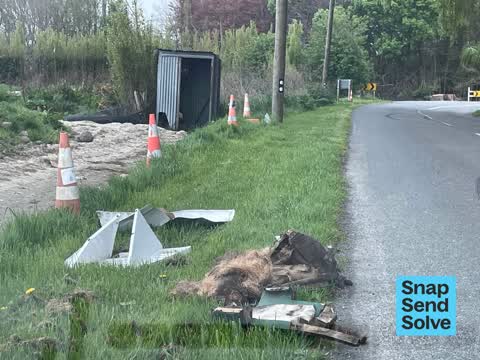 Dumped Rubbish, a report photo