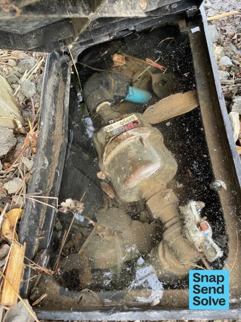 Water Leak, a report photo