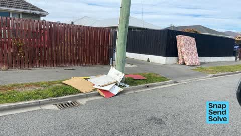 Dumped Rubbish, a report photo