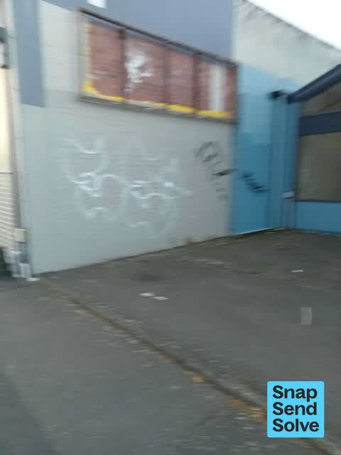Graffiti somewhere else, a report photo
