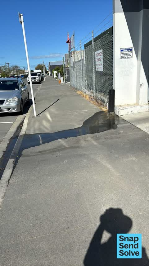 Water Leak — a report photo