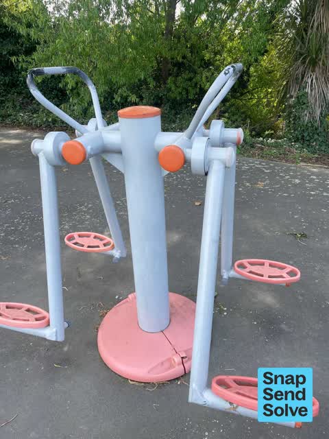 Playground Equipment, a report photo