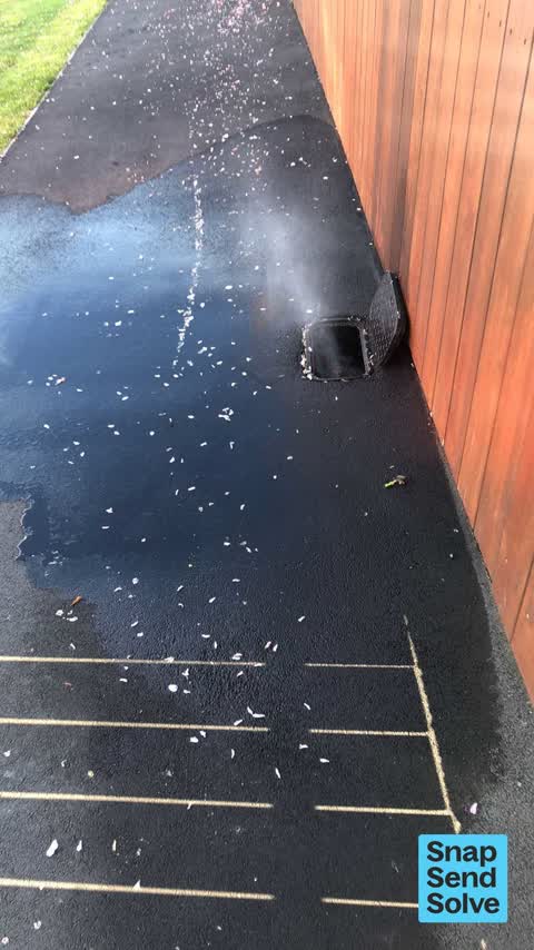 Water Leak, a report photo