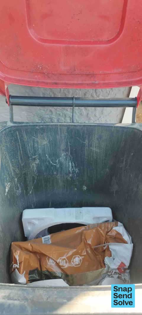 Rubbish and Bins - General, a report photo