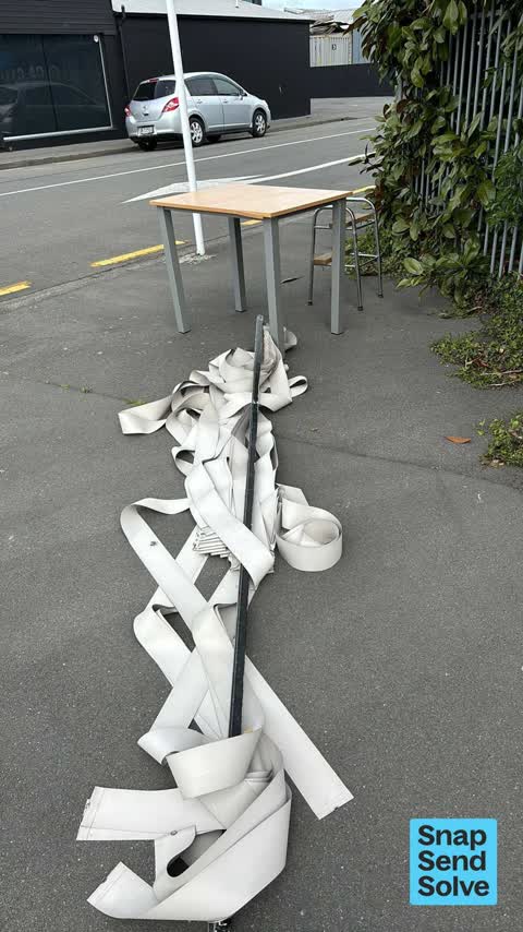 Dumped Rubbish — a report photo