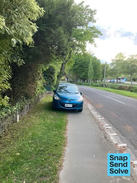 Hazard — vehicle — a report photo