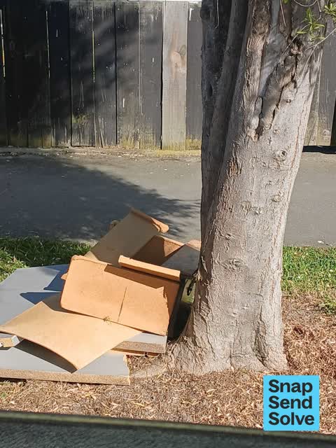 Dumped Rubbish, a report photo