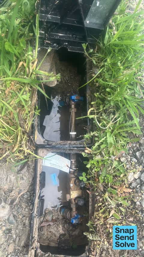 Water Leak, a report photo
