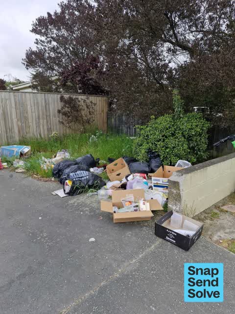 Dumped Rubbish — a report photo