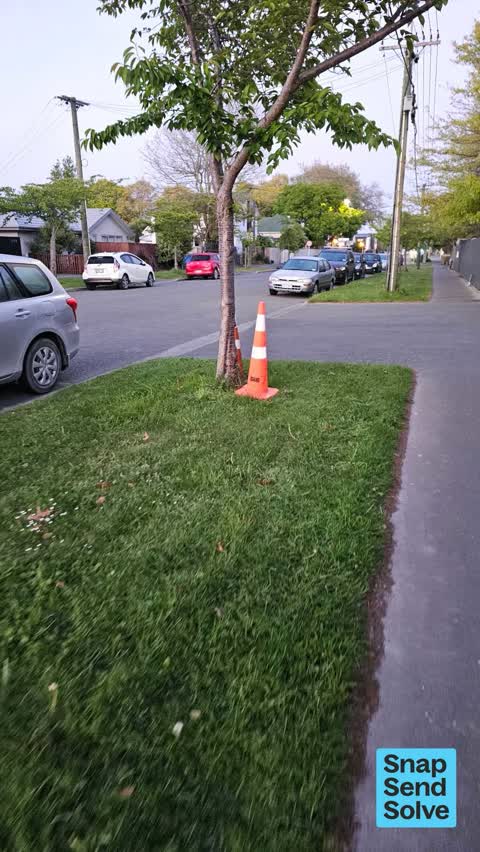Road Blockage, a report photo