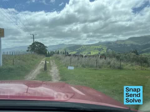 Road Blockage, a report photo