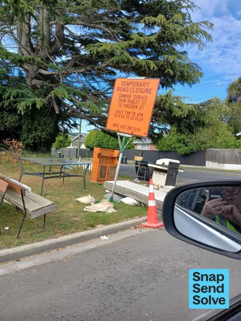Dumped Rubbish — a report photo