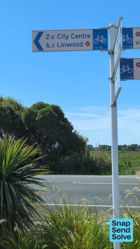 Road Signage, a report photo