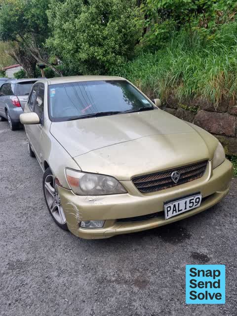 Abandoned Vehicle, a report photo