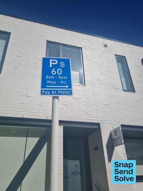 Poles and Signage - General — a report photo