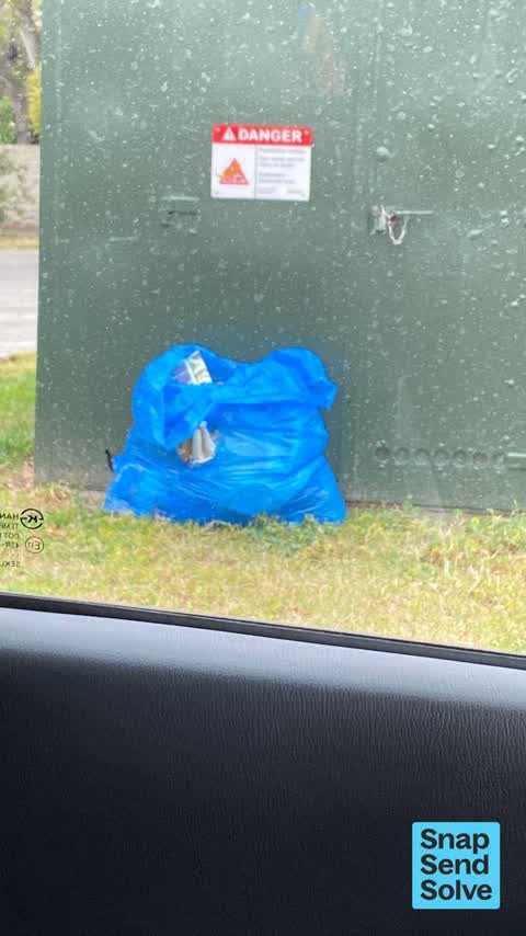 Dumped Rubbish, a report photo