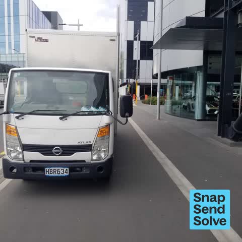 Hazard — vehicle — a report photo