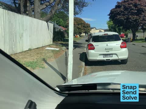 Dumped Rubbish — a report photo