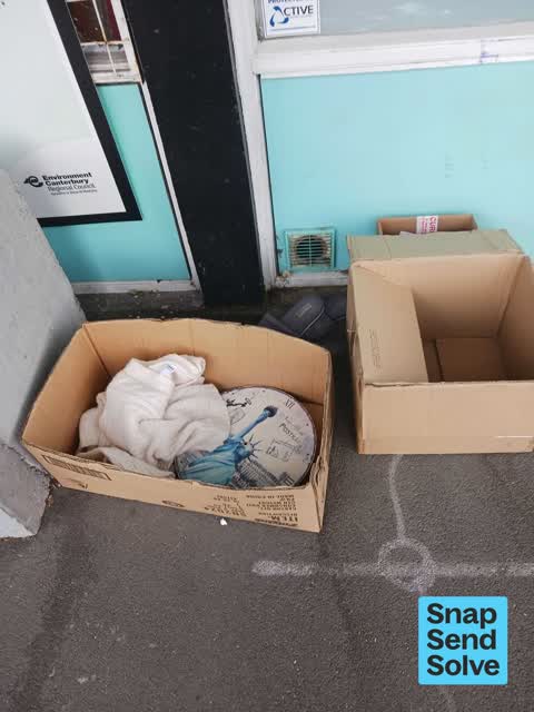 Dumped Rubbish, a report photo