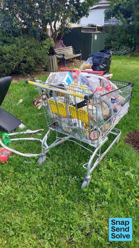 Dumped Rubbish — a report photo