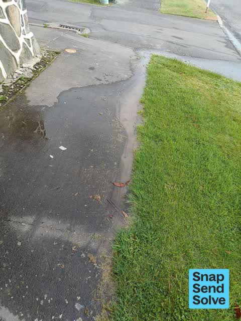 Water Leak, a report photo