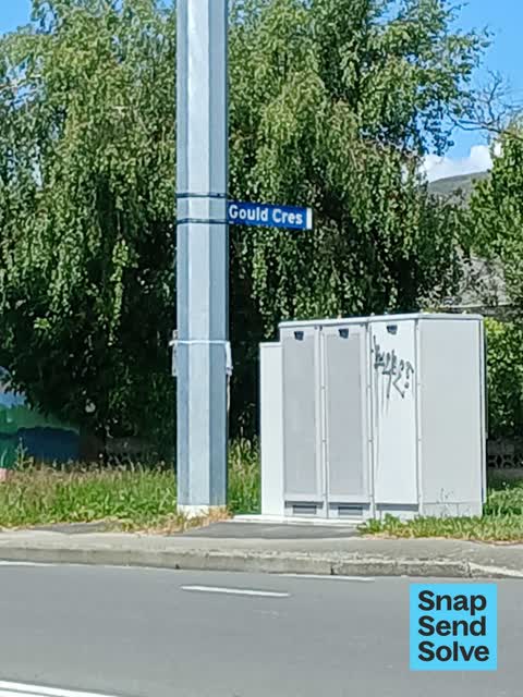 Graffiti somewhere else, a report photo