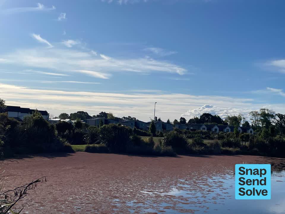 The photograph attached to this water general report
