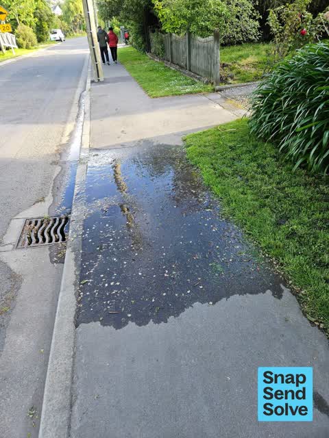 Water Leak — a report photo