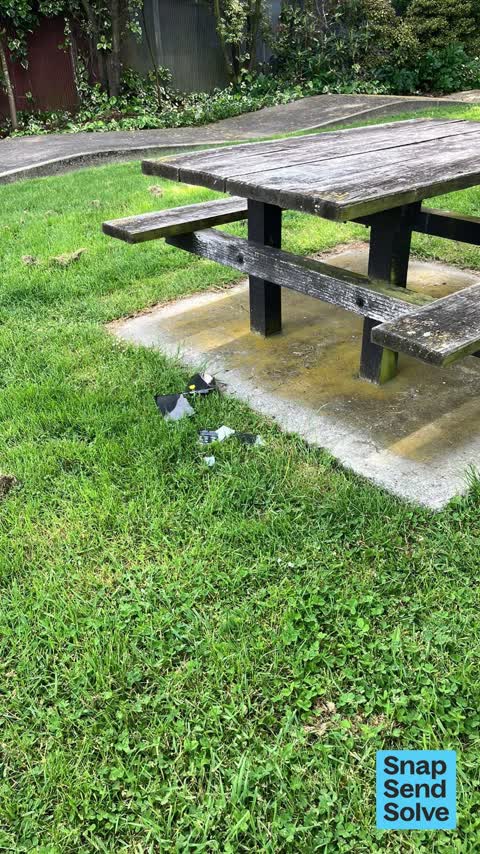Dumped Rubbish — a report photo
