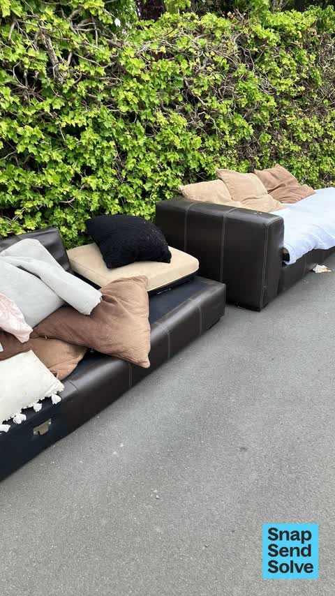 Dumped Rubbish — a report photo