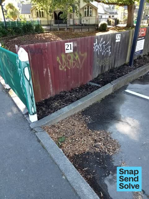 Graffiti somewhere else, a report photo