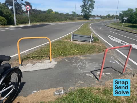 Pavement - Damaged — a report photo