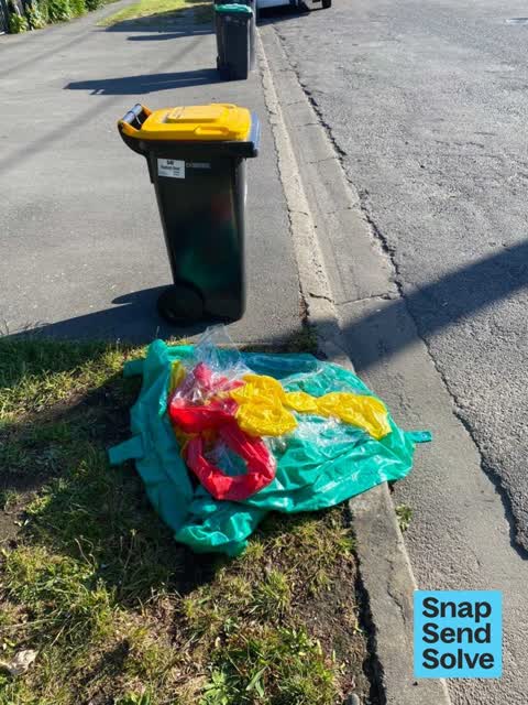 Dumped Rubbish, a report photo