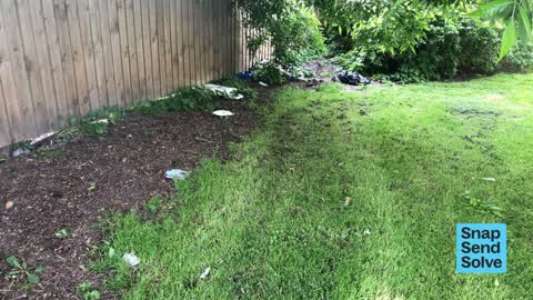 Dumped Rubbish — a report photo