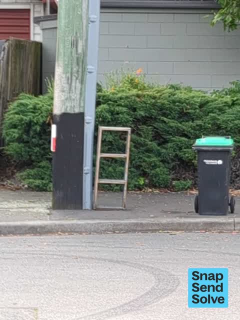 Dumped Rubbish, a report photo