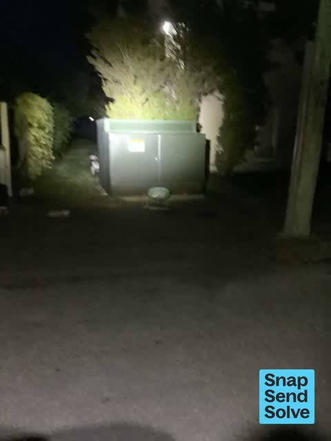 Dumped Rubbish — a report photo