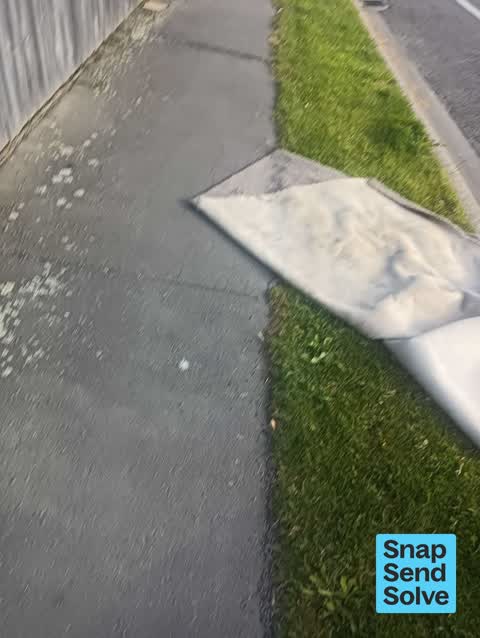 Dumped Rubbish, a report photo