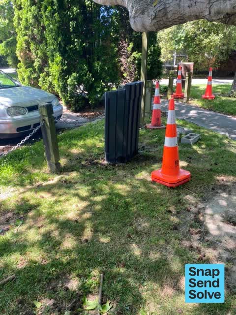Dumped Rubbish, a report photo
