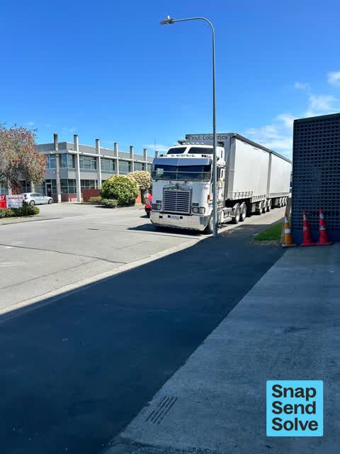 Hazard, vehicle, a report photo