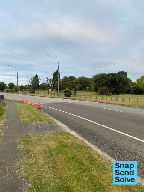 Damaged Road, a report photo