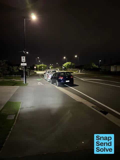 Hazard, vehicle, a report photo