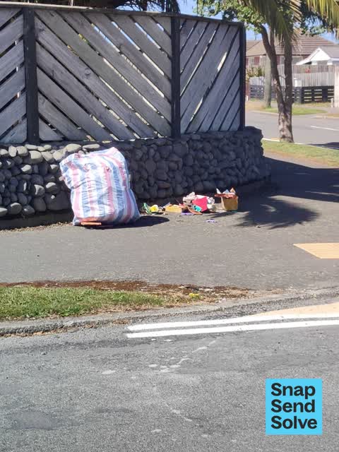 Dumped Rubbish, a report photo