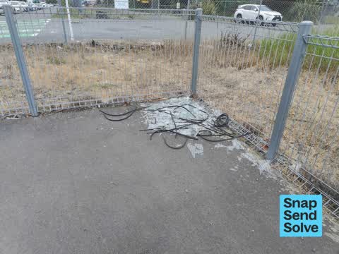Dumped Rubbish, a report photo
