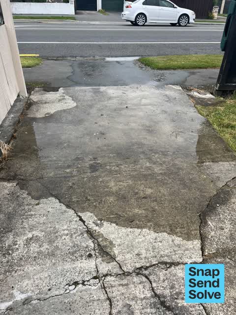 Pavement - Damaged, a report photo