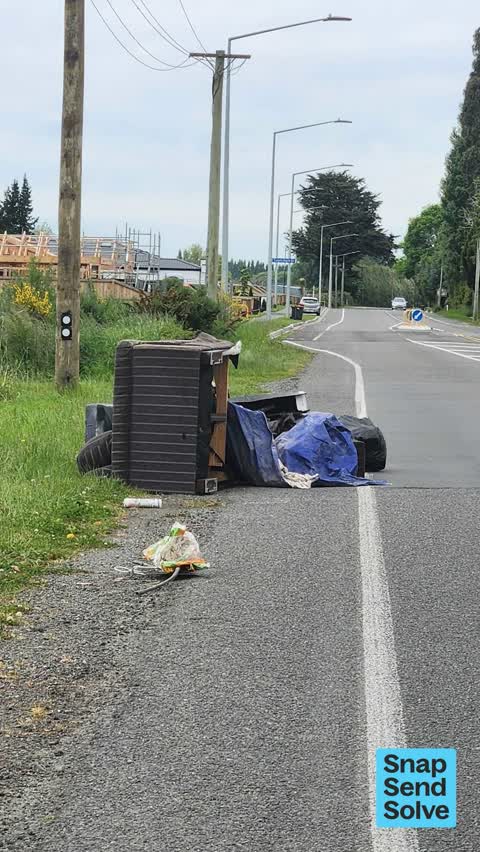 Dumped Rubbish, a report photo