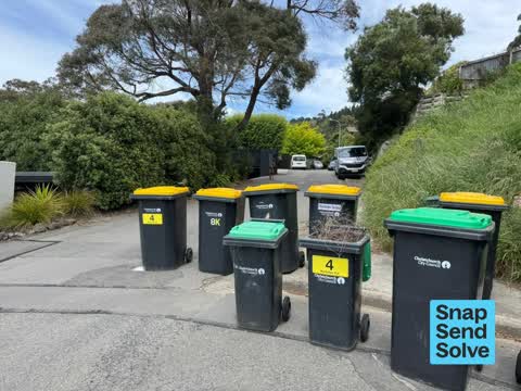 Rubbish and Bins - General, a report photo