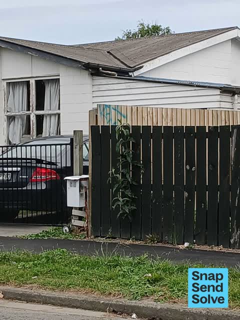 Graffiti somewhere else, a report photo