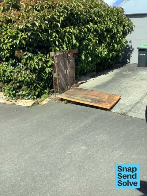 Dumped Rubbish — a report photo